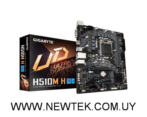 Motherboard GIGABYTE H510M H DDR4 Intel Socket LGA 1200 x10 USB HDMI D-Sub